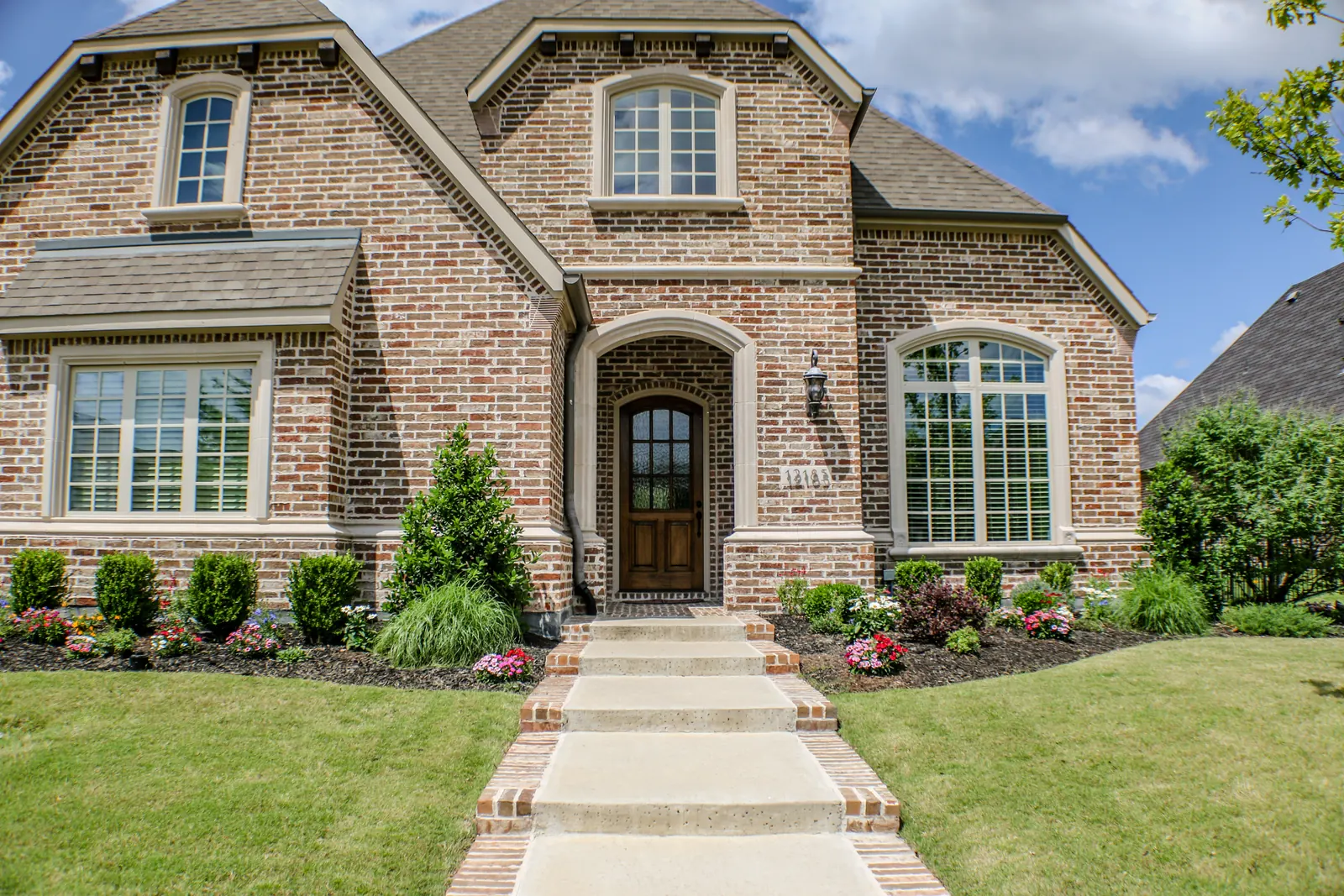 Brick home in DFW ready for a homebuyer inspection