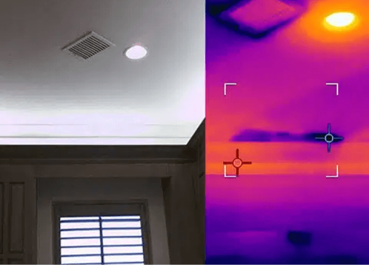 Infrared thermal imaging with a Certified IR Inspector