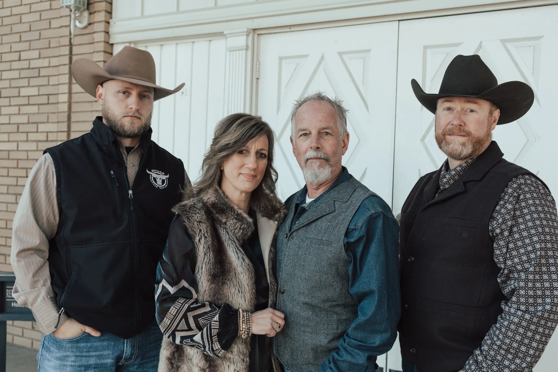 Mark and Anita Kissee with the Kissee Inspections team